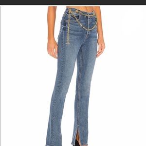 Grlfrnd Blaine Split Hem Bootcut Jean, size 26